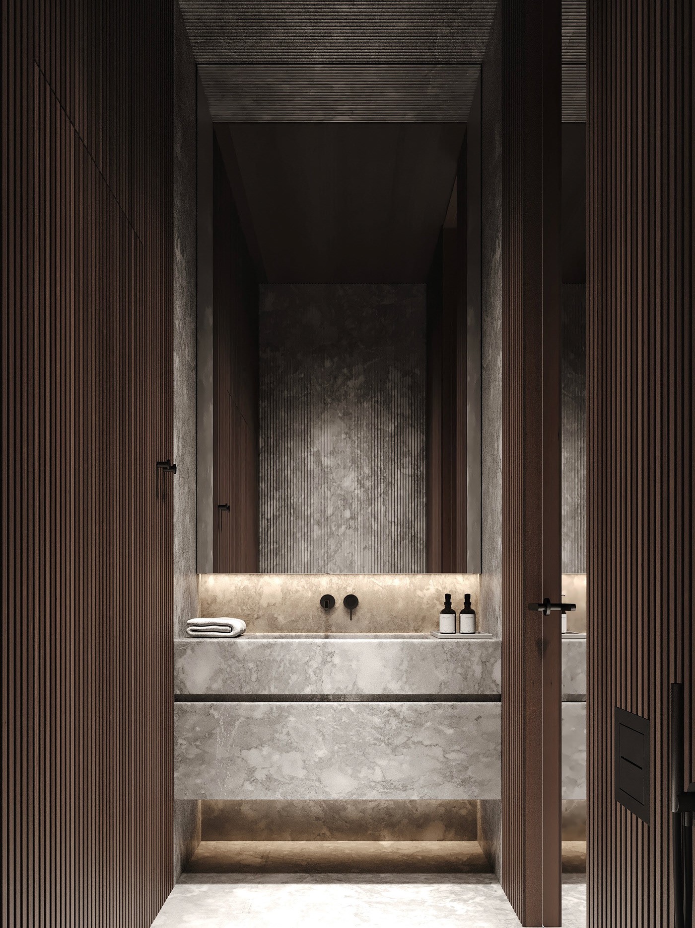 诺沃戈尔斯克一栋住宅的室内设计-11