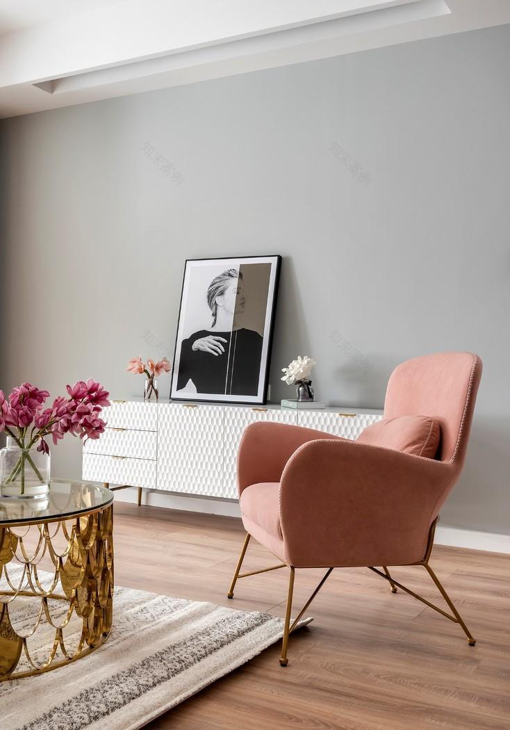 重庆初晨设计 · 童话粉色调平层空间-15