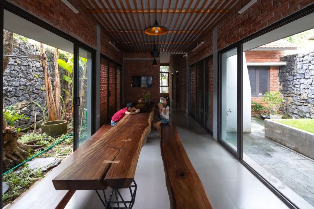 乡村自建 180m²红砖屋-14