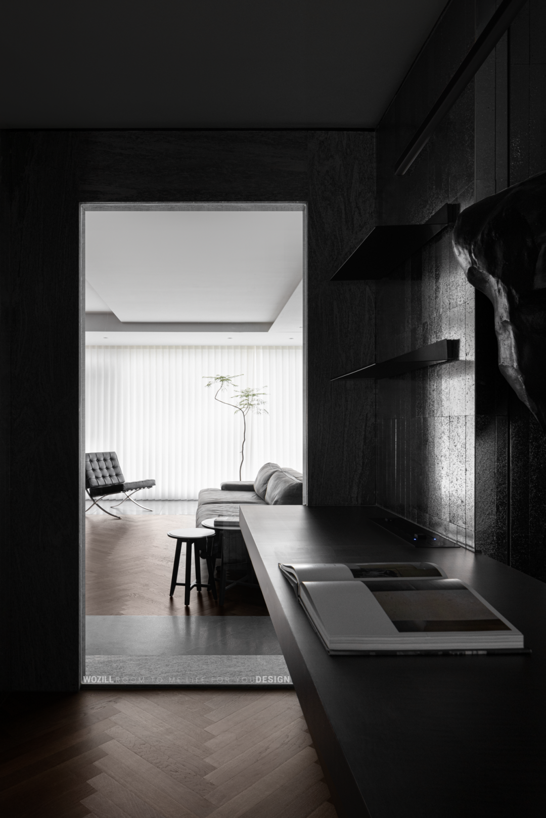 《夜桥》·长沙私宅设计丨中国长沙丨无见设计-23