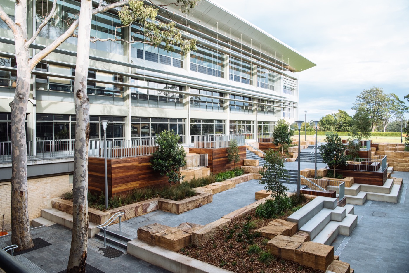 创新校园景观 | 澳大利亚圣伊格内修斯河景学院-11