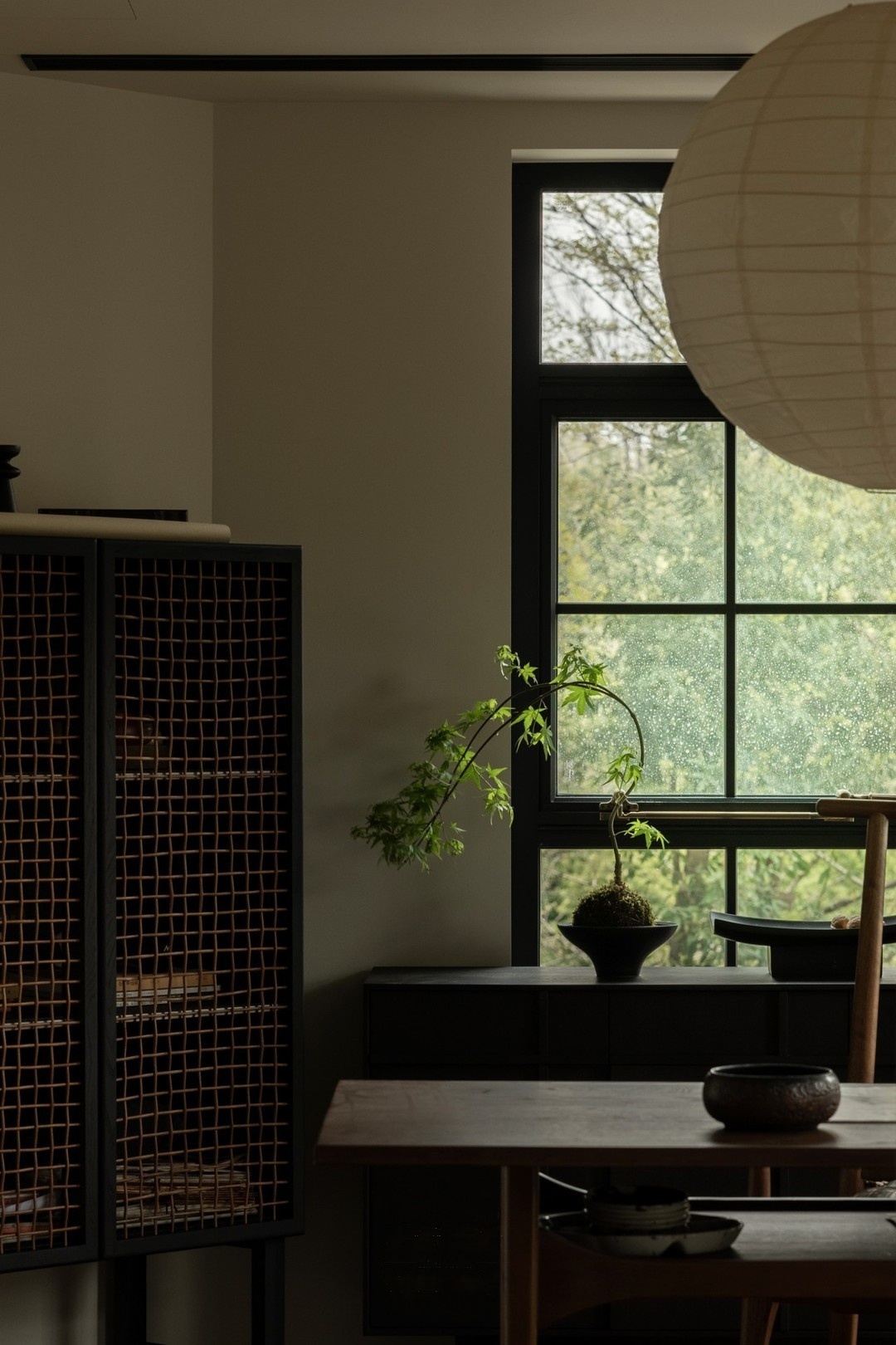 拾光悠然设计  移步异景的东方美学独居住宅设计-23