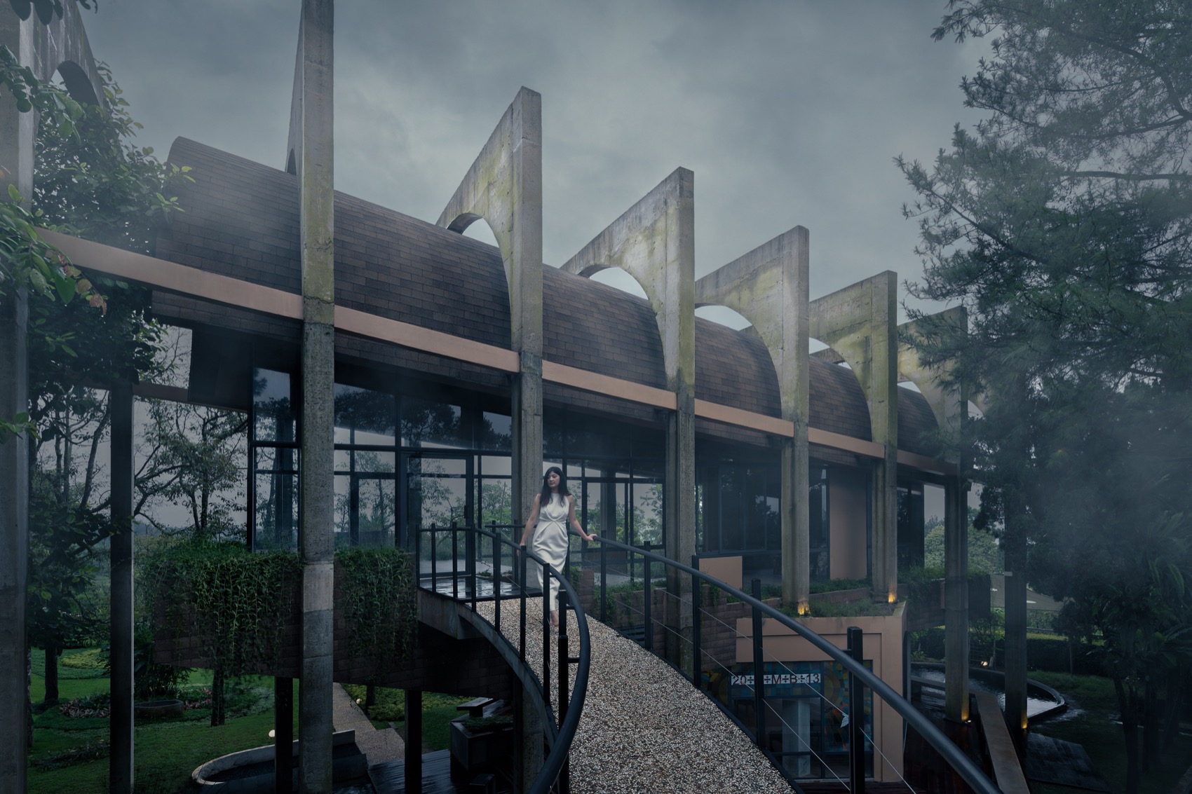 圣殿隧道花园丨印度丨RAD+AR-25