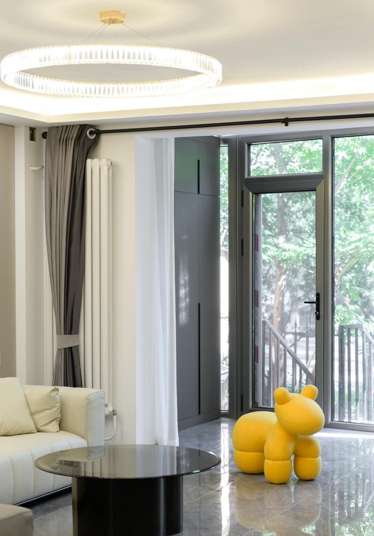 北京夫妻 105㎡现代简约之家丨中国北京-9