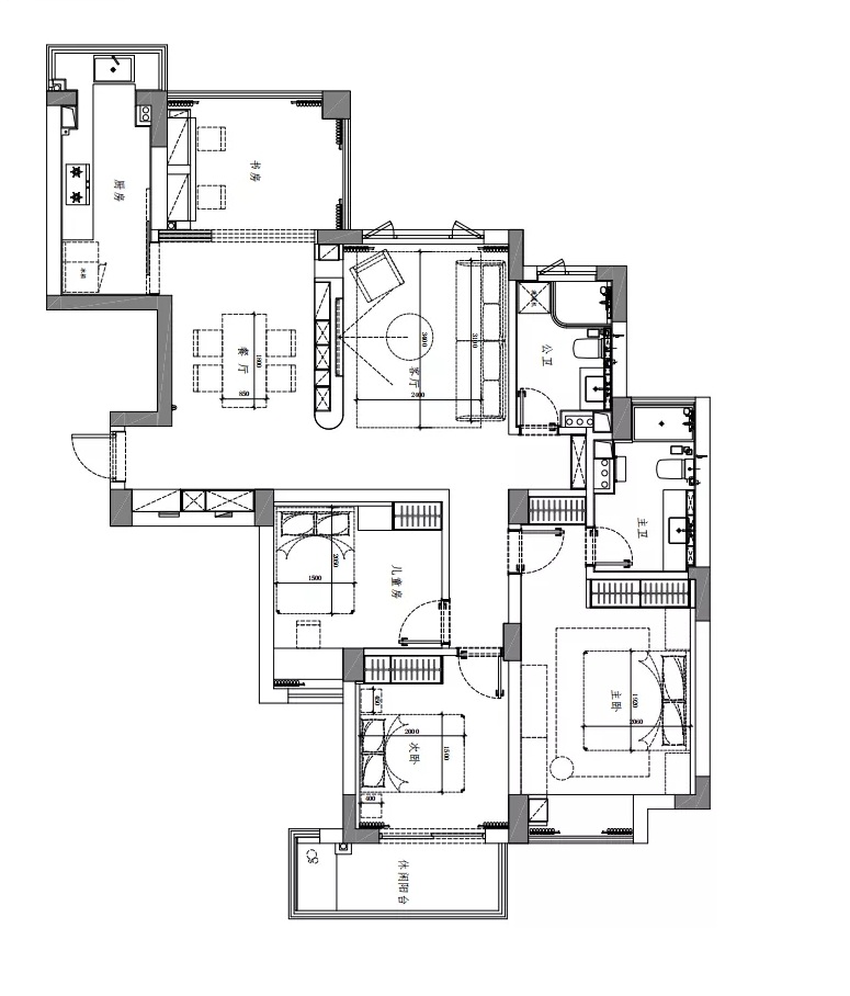 IT 工程师的温馨之家丨朴森全案设计-1