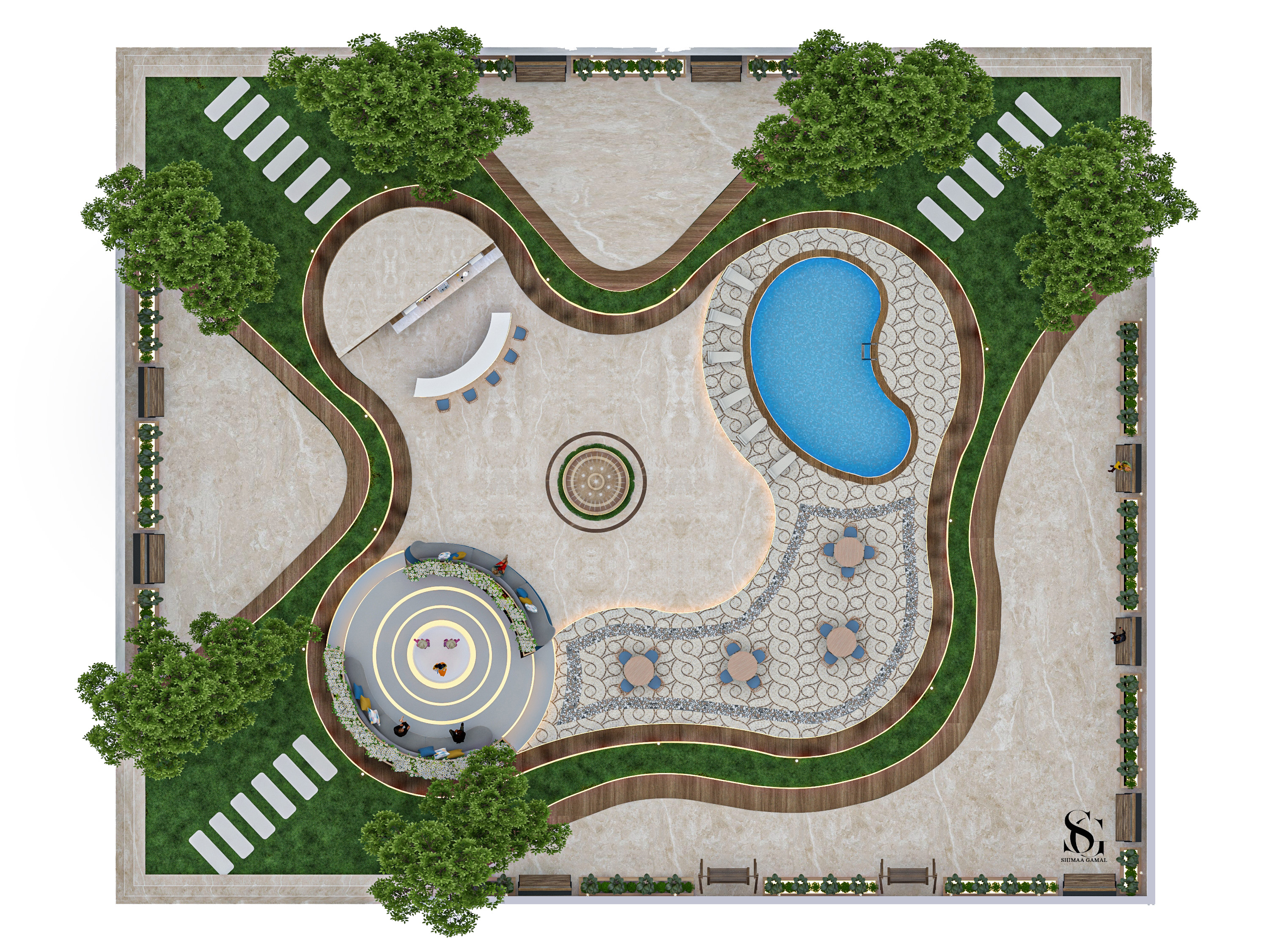 Nubian Village 室外设计-9