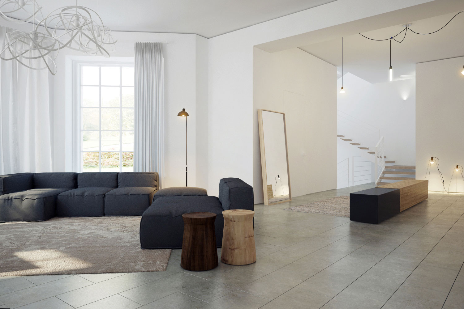 别墅室内设计丨乌克兰丨Yurima Architects-3