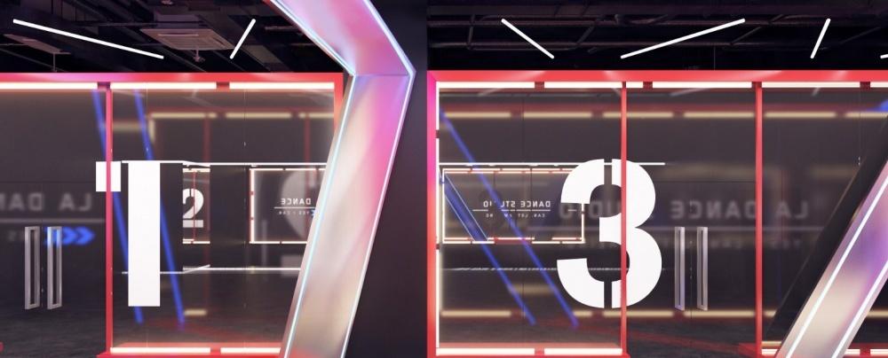 培训机构丨【由里建筑设计】北京LA街舞学苑-8