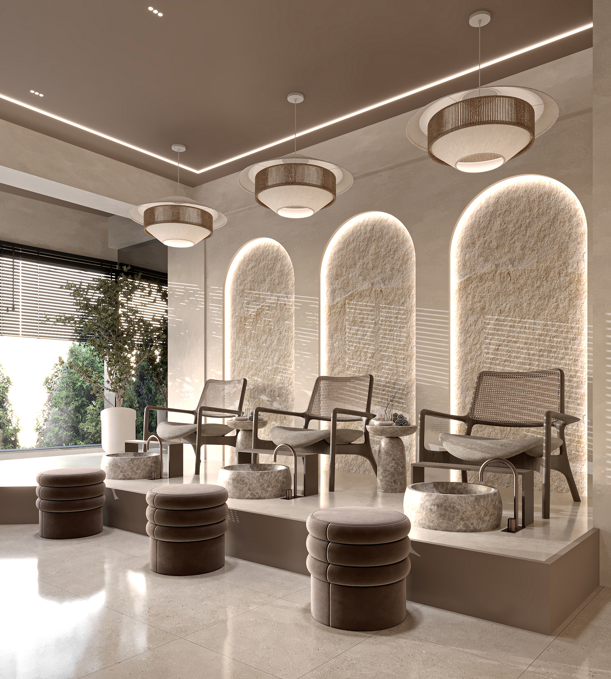 PEDICURE BEAUTY SALON美甲美足沙龙丨Norhan Osama Designs-7