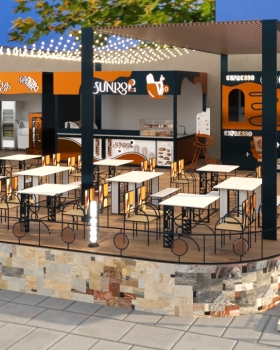 College Cafeteria "SUNROLL"