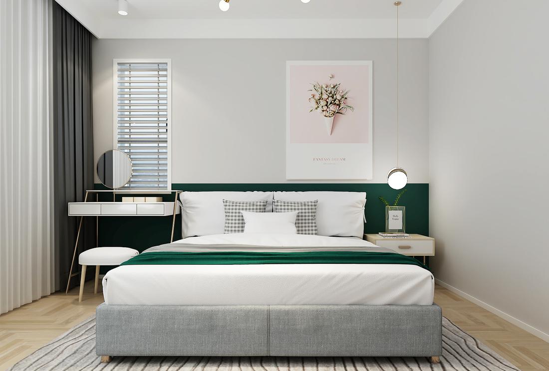 清和 91㎡小户型,功能分区与北欧风格完美融合-9