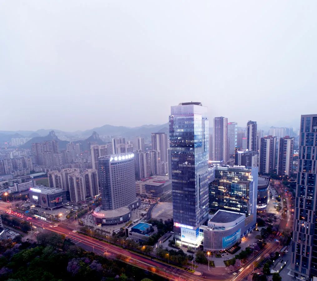 柳州九洲大厦 | 地标建筑中的龙游山水设计-0