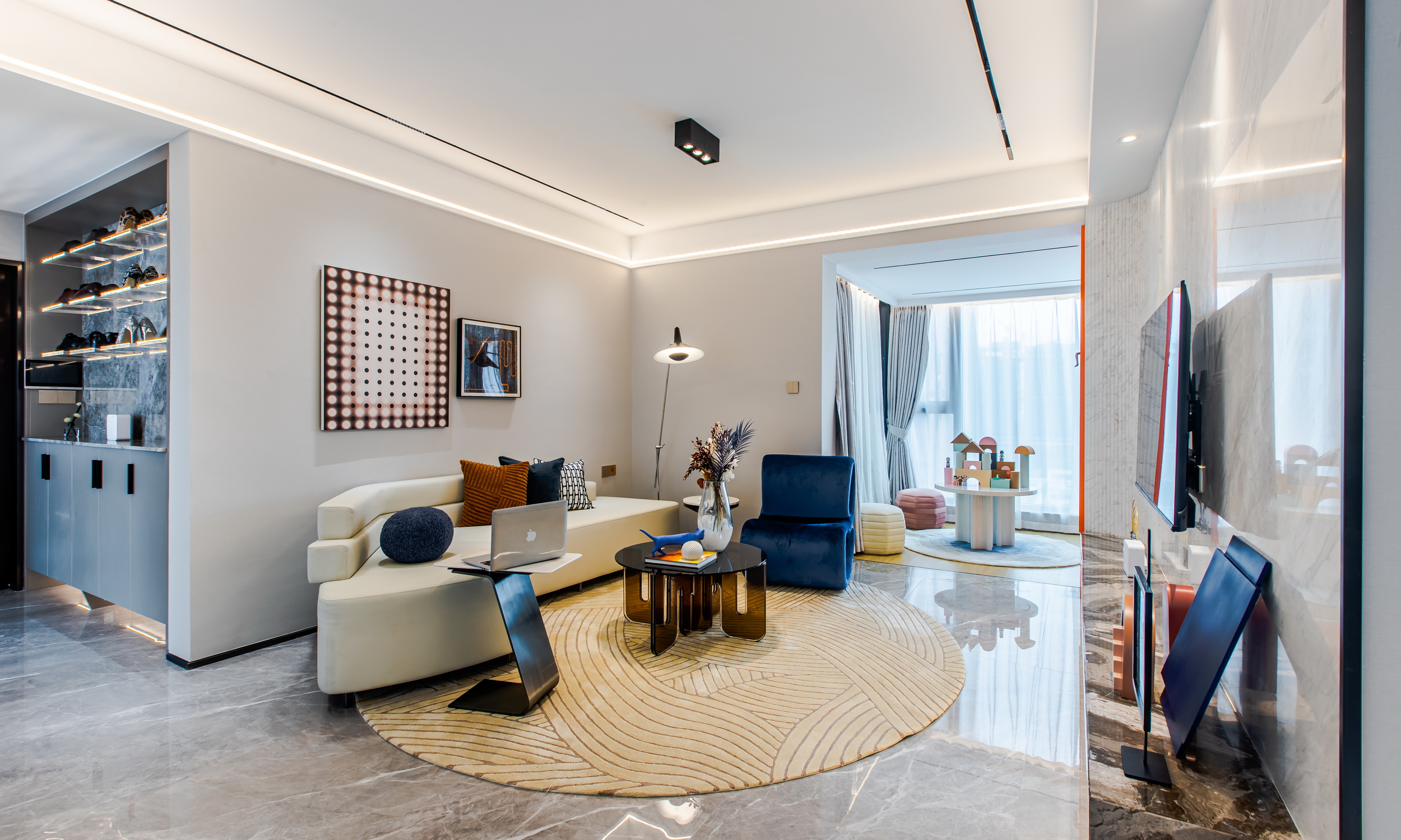 中建·邕和府 120 样板间硬装设计及工程丨中国南宁丨深圳洲际建筑装饰集团-10