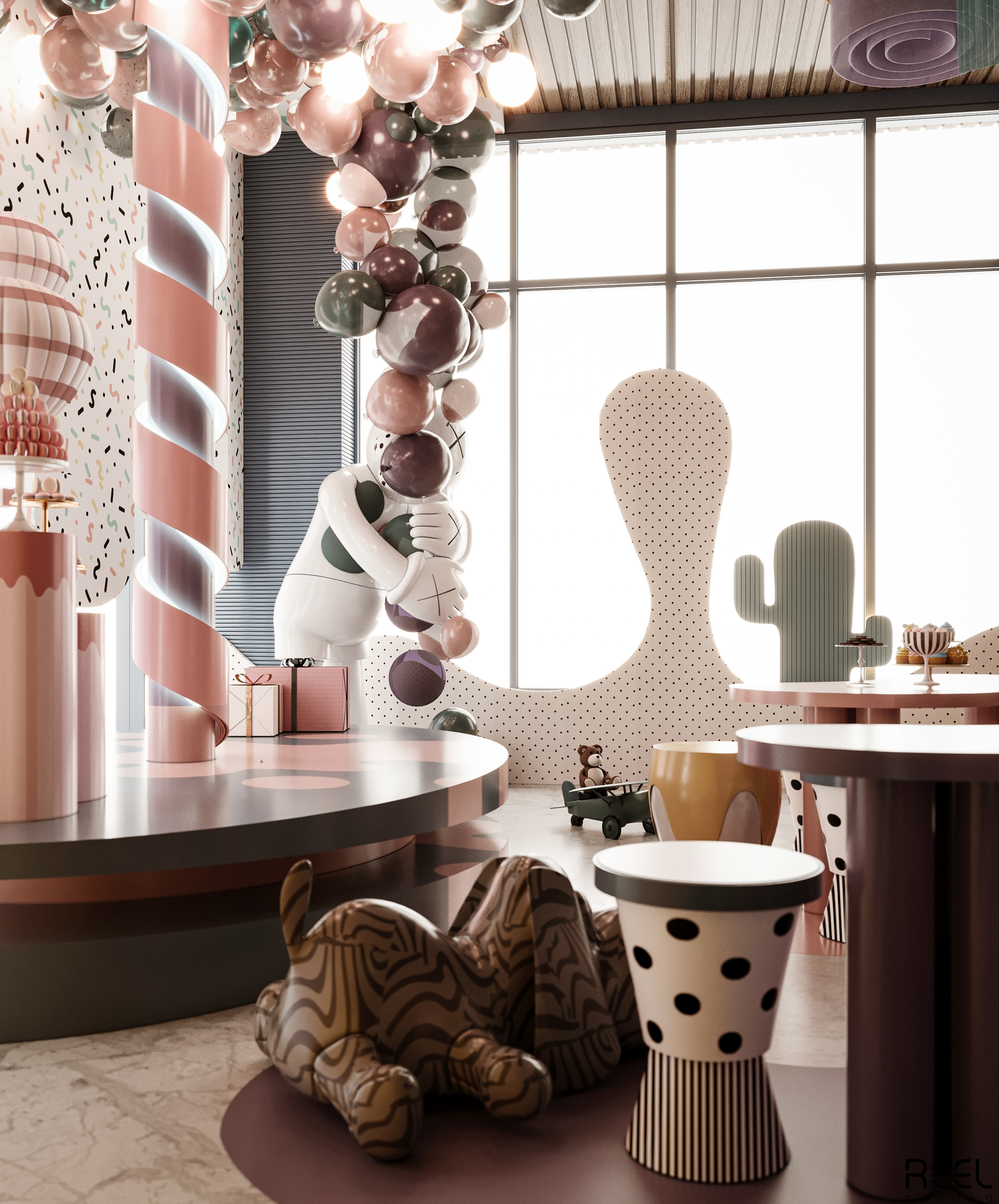 生日派对区室内设计丨沙特阿拉伯-8