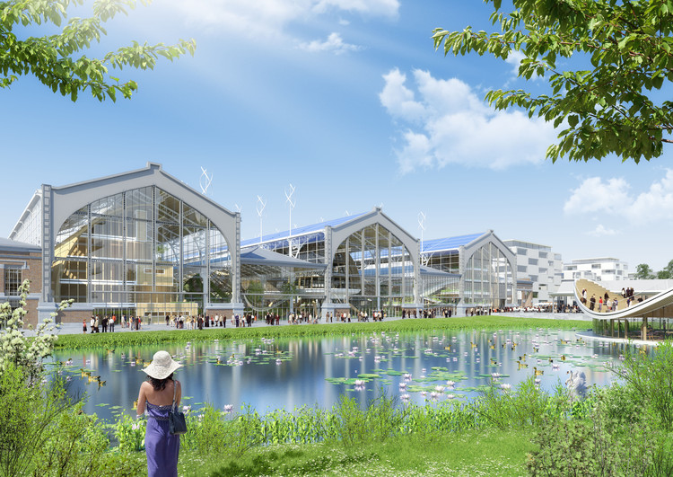 布鲁塞尔生态校园规划,绿色创新与历史遗产完美融合-11