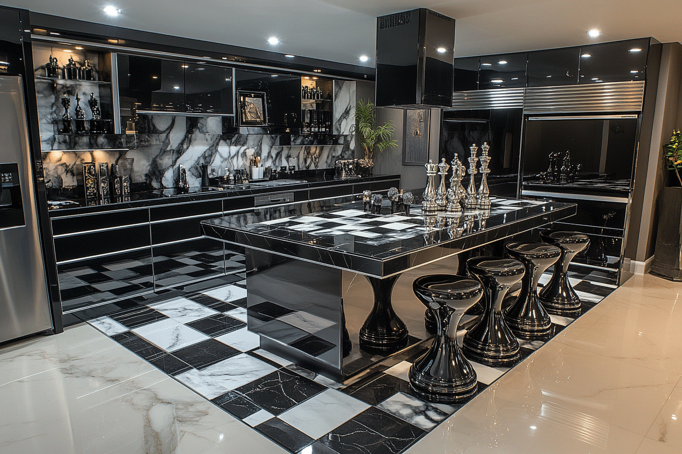 Extraordinary Bespoke Kitchen Islands by AICI-145