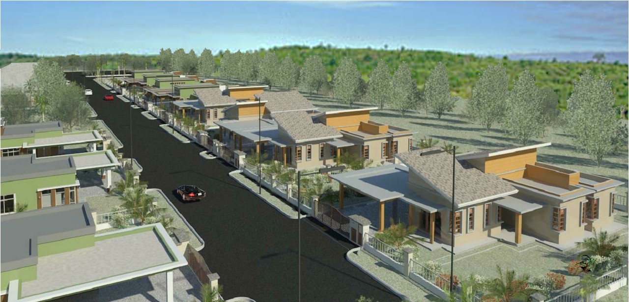 single storey bungalows at sabak bernam selangor malaysia-2