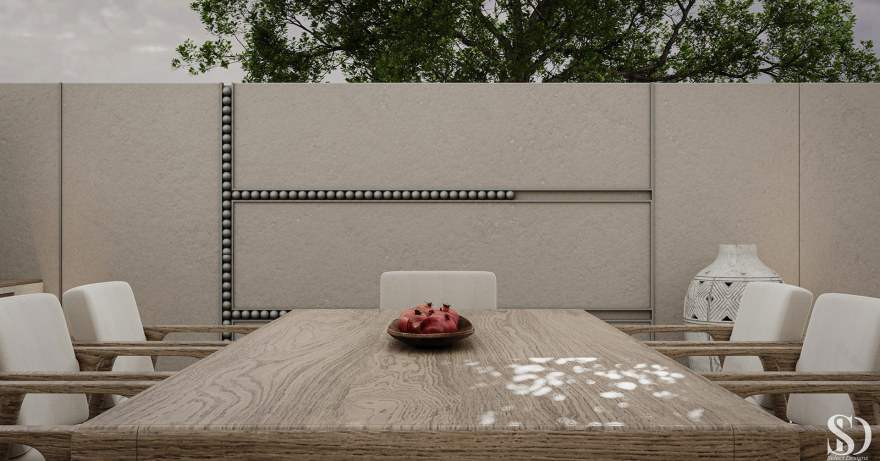 屋顶外部设计及烧烤区改造项目丨沙特阿拉伯丨select designs-13