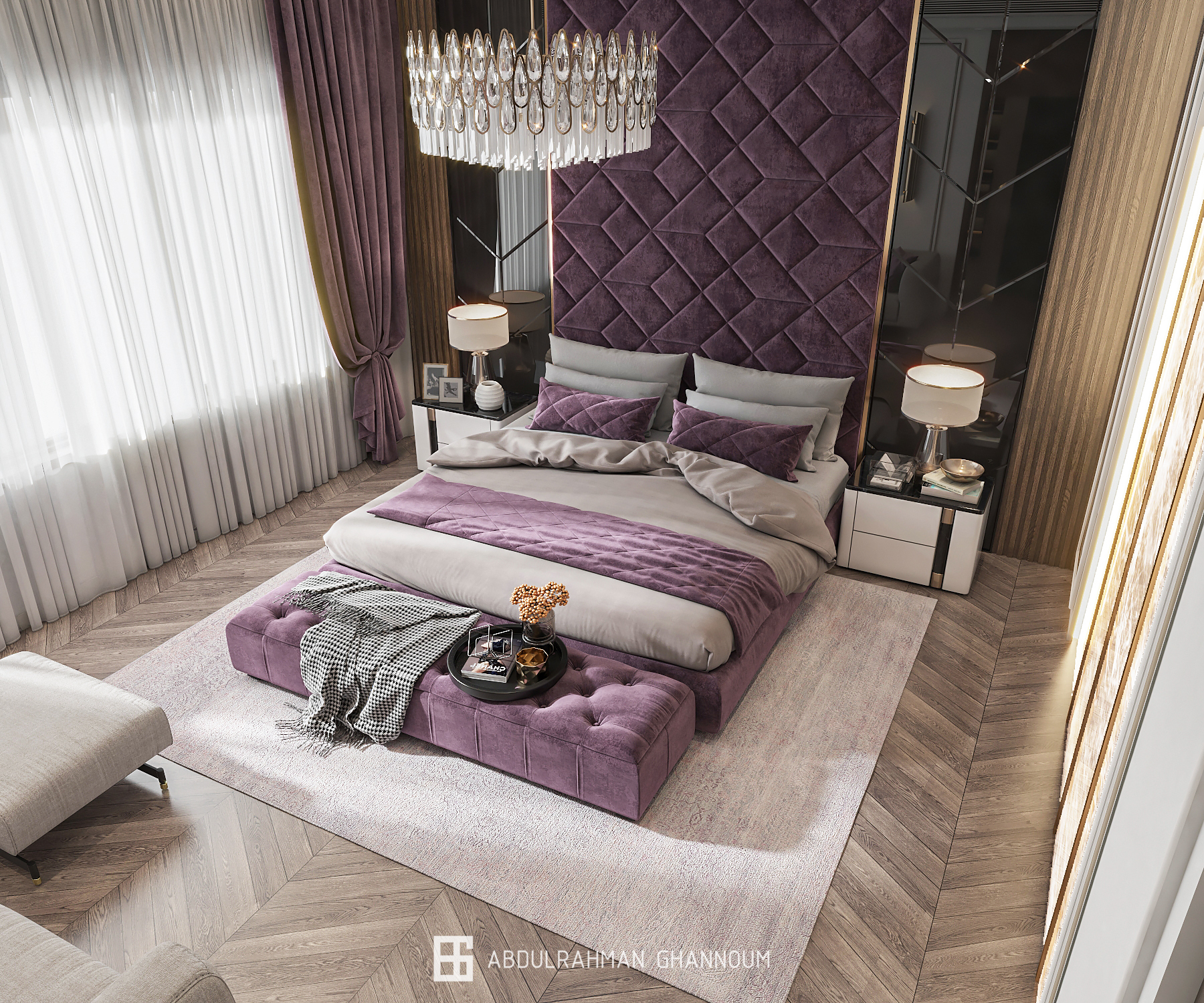Master Bedroom Design Innenarchitektur-2
