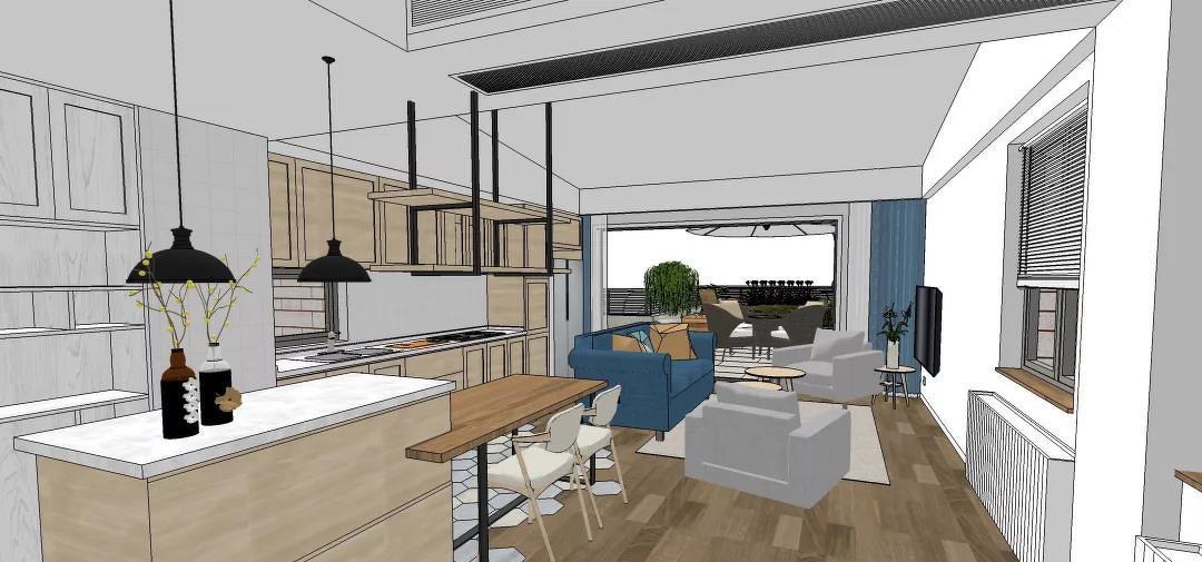 140㎡极简风理想家,室内设计案例解析-15