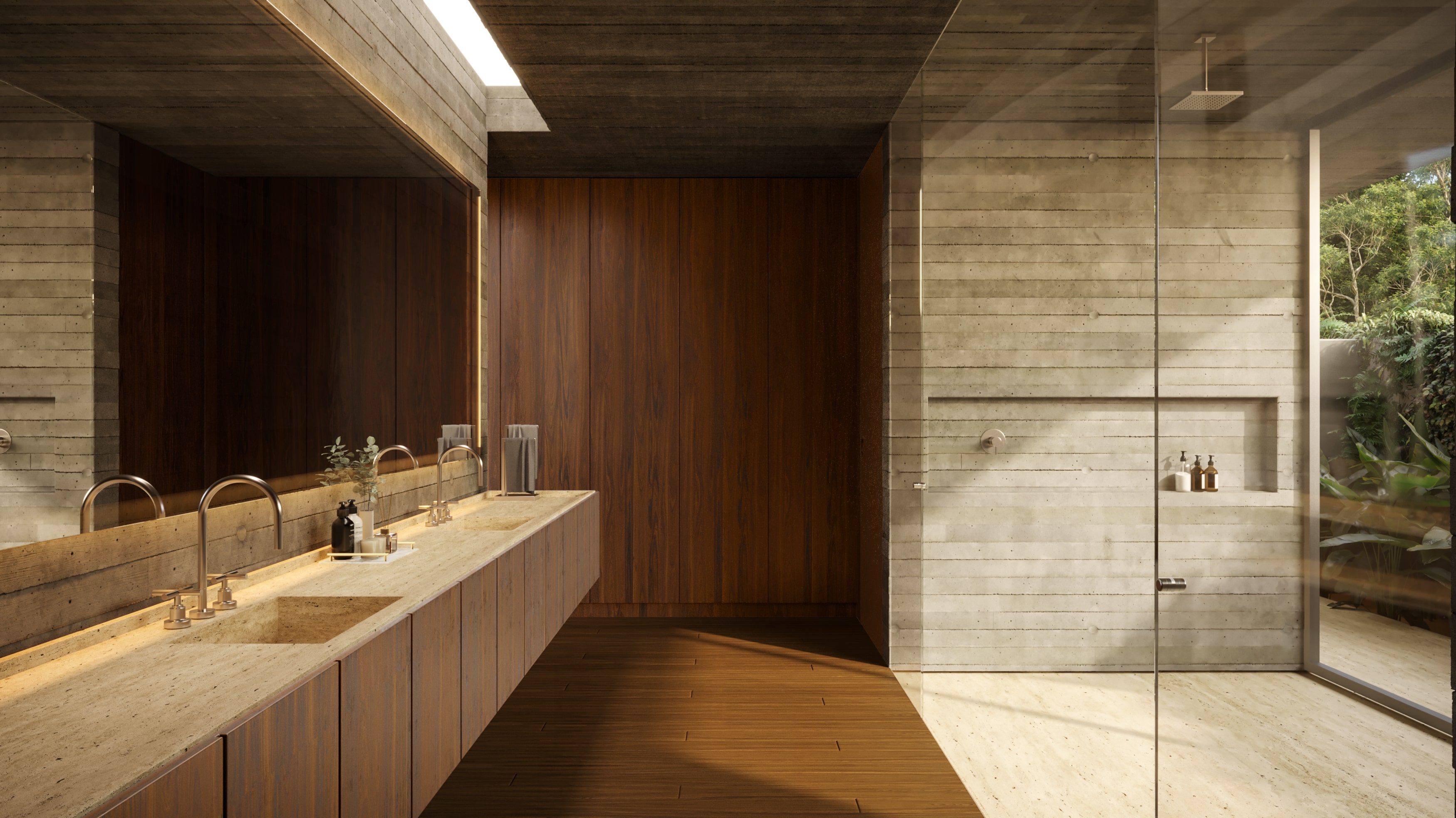 一号屋（注：CASA常见意为房屋、家 ，UM在葡萄牙语中是一的阳性形式，推测CASA UM可能是一号屋之类的表达，具体需结合实际语境） 丨Aguirre Arquitetura-33