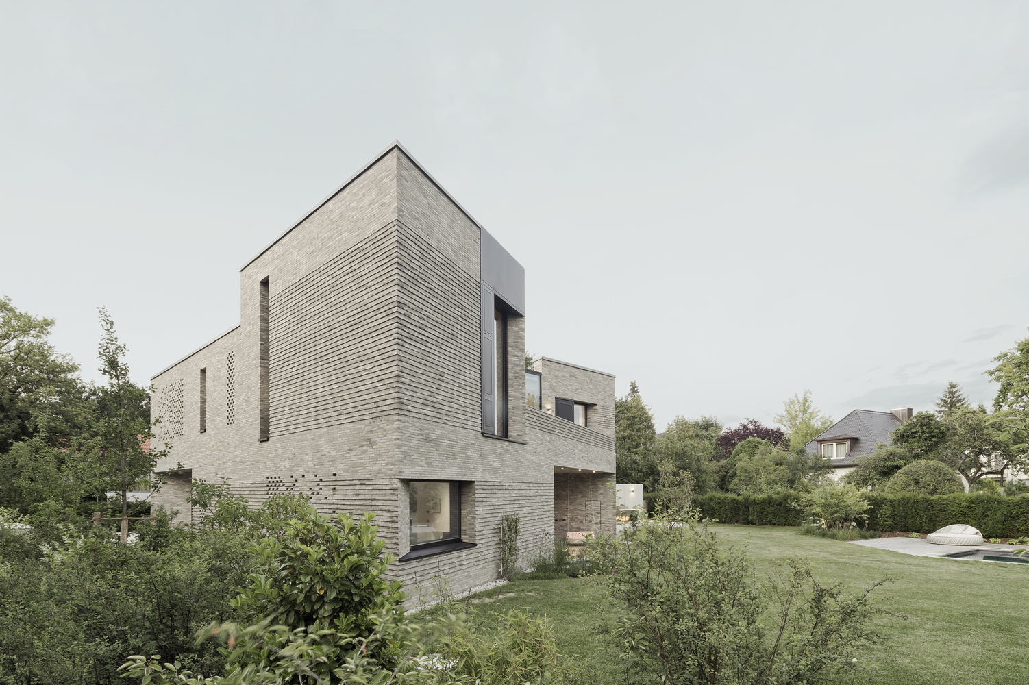 德国 U 形别墅丨德国慕尼黑丨Pool Leber Architekten-13