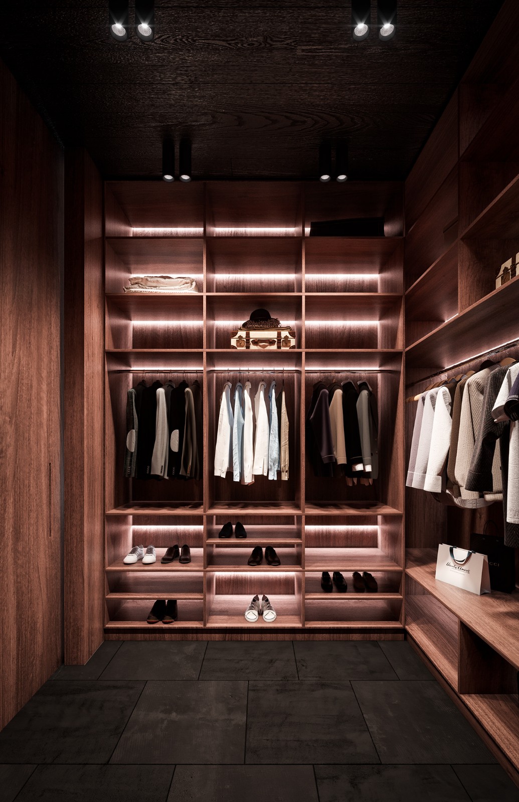 木构家 ROMA HOUSE 混凝土豪宅设计-29