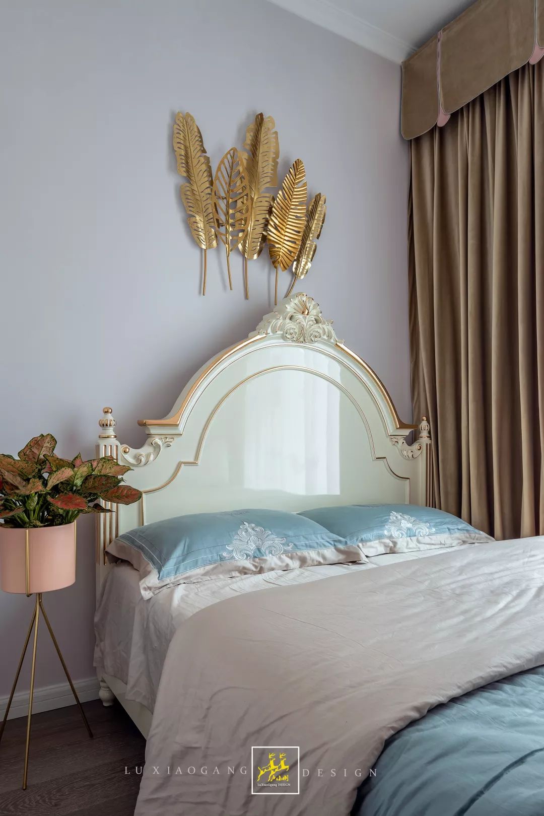 成都紫玉熙庭 93m2 简欧浪漫家居设计-52