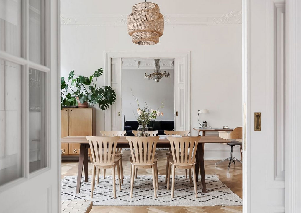瑞典明亮宽敞公寓，古典与现代完美融合-13