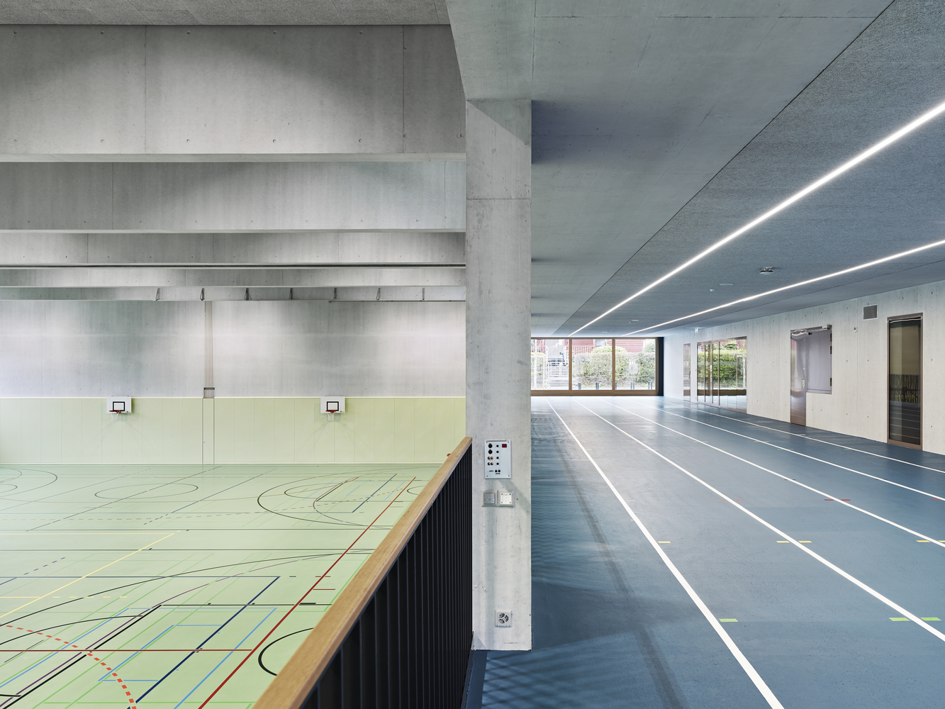 瑞士罗滕堡中学体育大楼-15