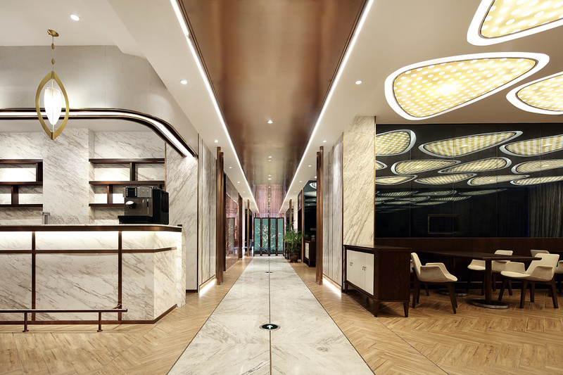 海南迎宾馆二期 | 现代中式笔墨纸砚艺术空间-38