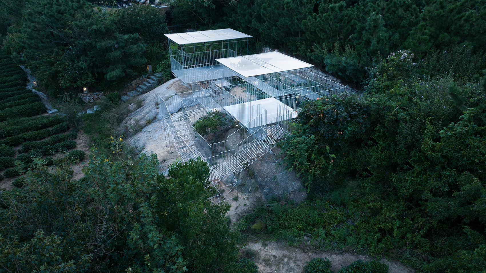 日照思想游园 – 物外剧场与逍遥阁丨中国日照丨孔祥伟工作室-12