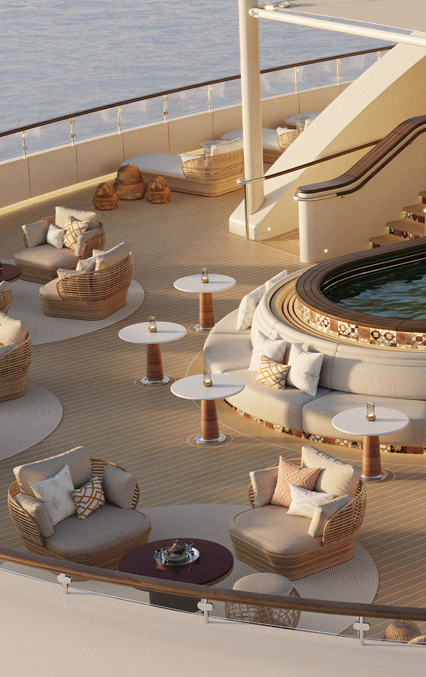 Aman at Sea(Amangati游轮)丨中国丨荷兰Sinot Yacht Architecture Design-58