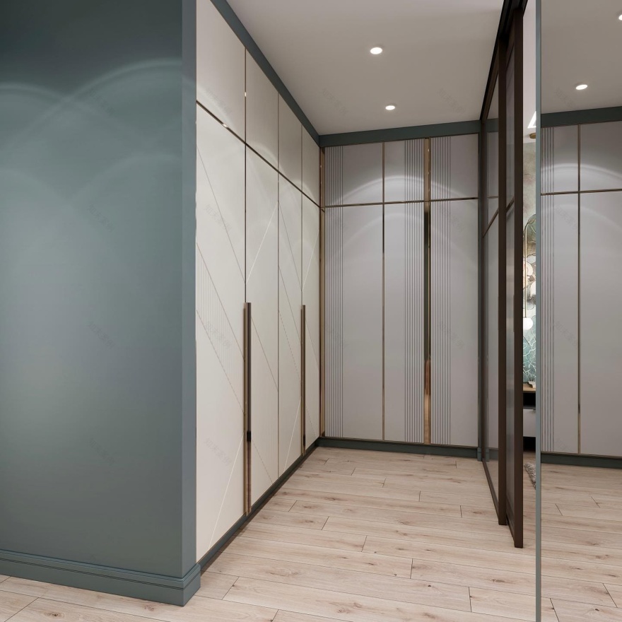 卧室嵌入式衣柜设计丨INJIR室内设计工作室等-101