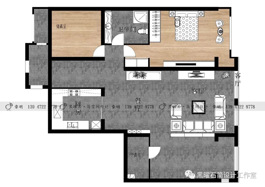 时尚夫妻的颜值控之家——地中海风格的空间共荣与自我-8
