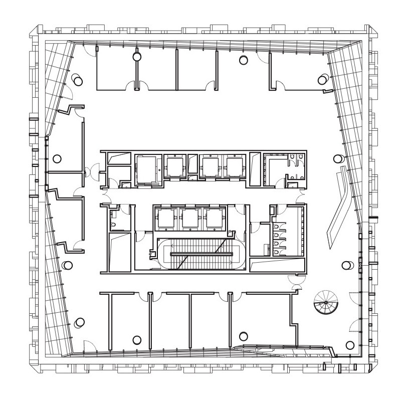 摩洛哥卡萨布兰卡金融城大厦丨Morphosis Architects-25