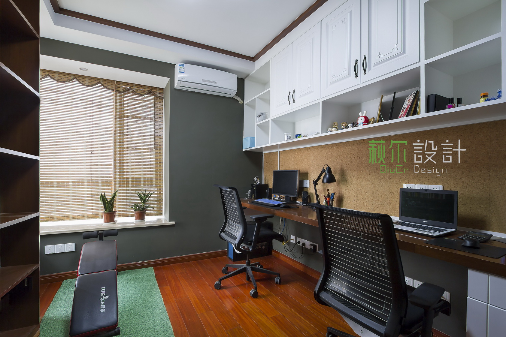 湖畔府邸·现代中式混搭家居设计-39