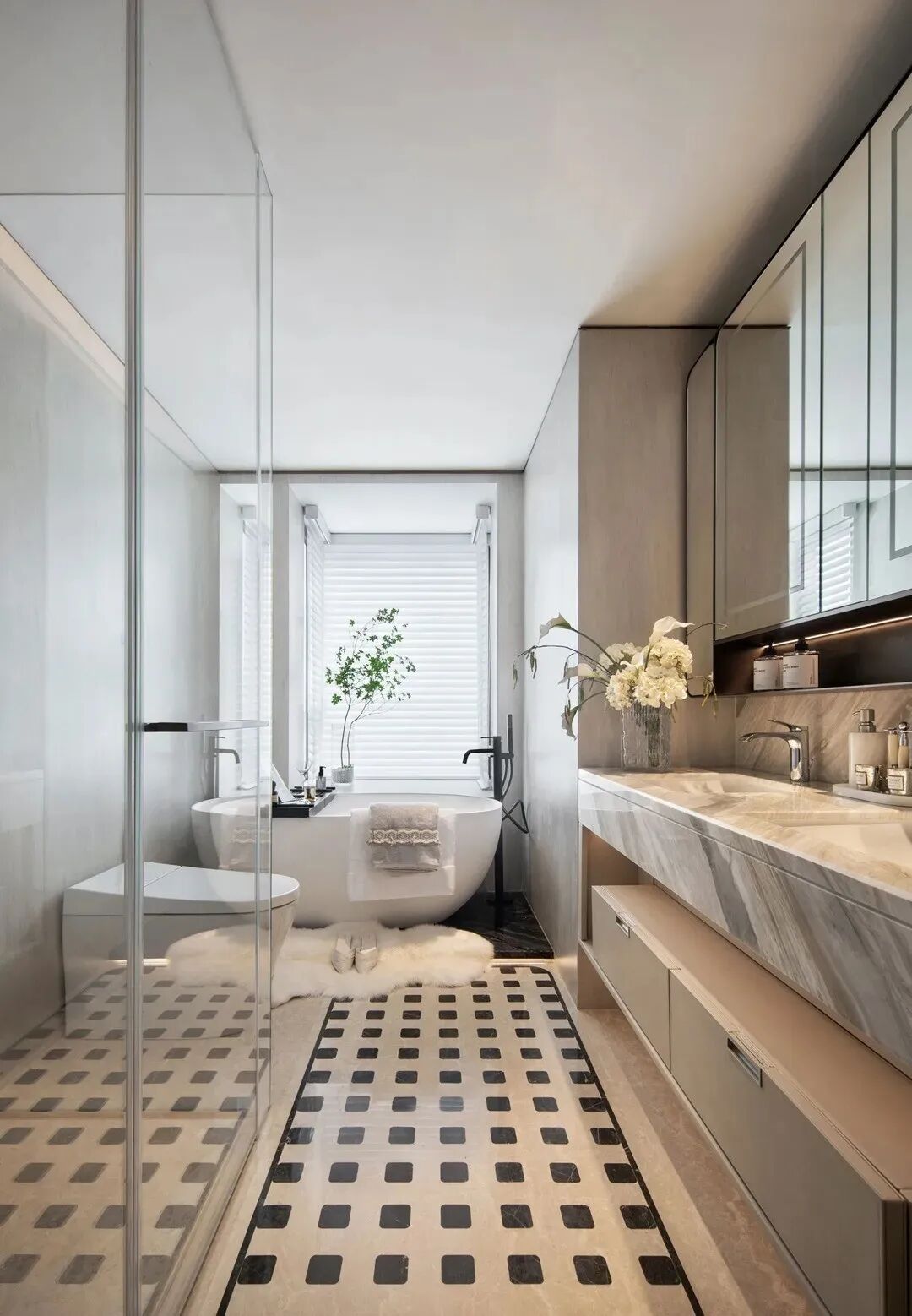 211㎡暖色系，富人圈都爱的隐奢风！-37