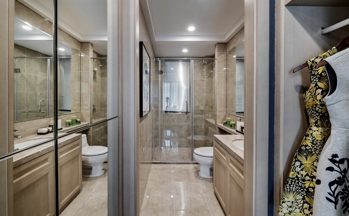 融汇·现代中式样板间  品川设计-品悦公装-23