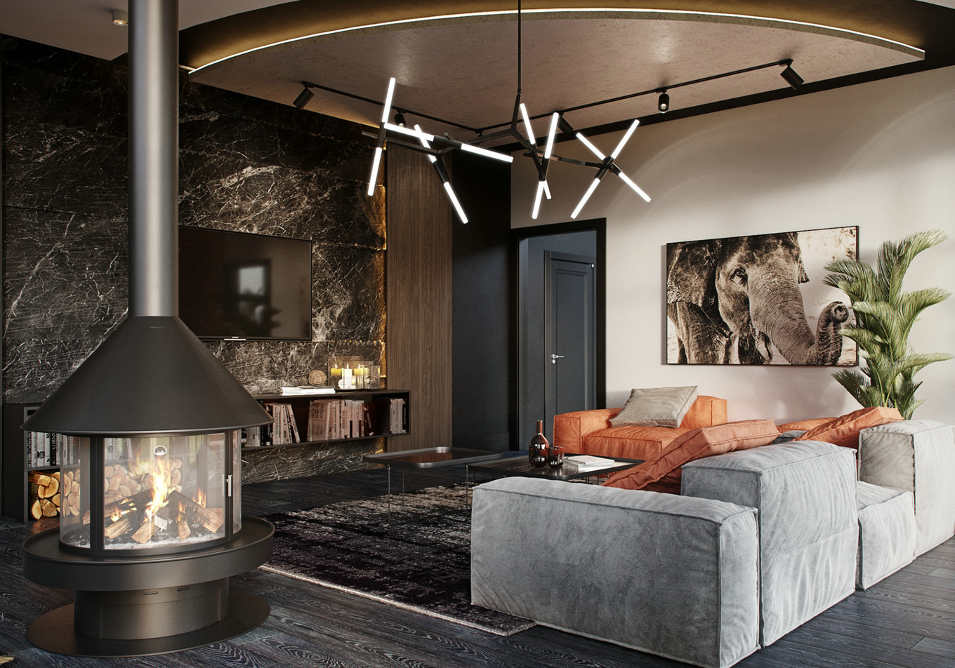 融入自然的舒适空间-2