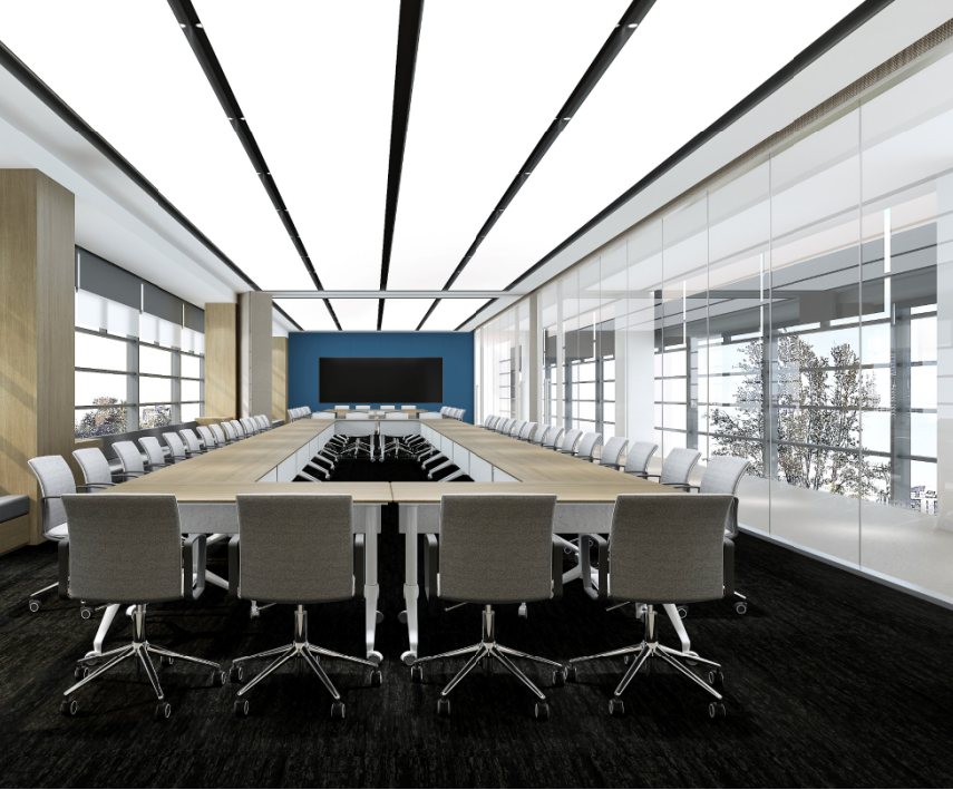 台州新吉奥总部办公楼设计  科技感十足的总部办公-4