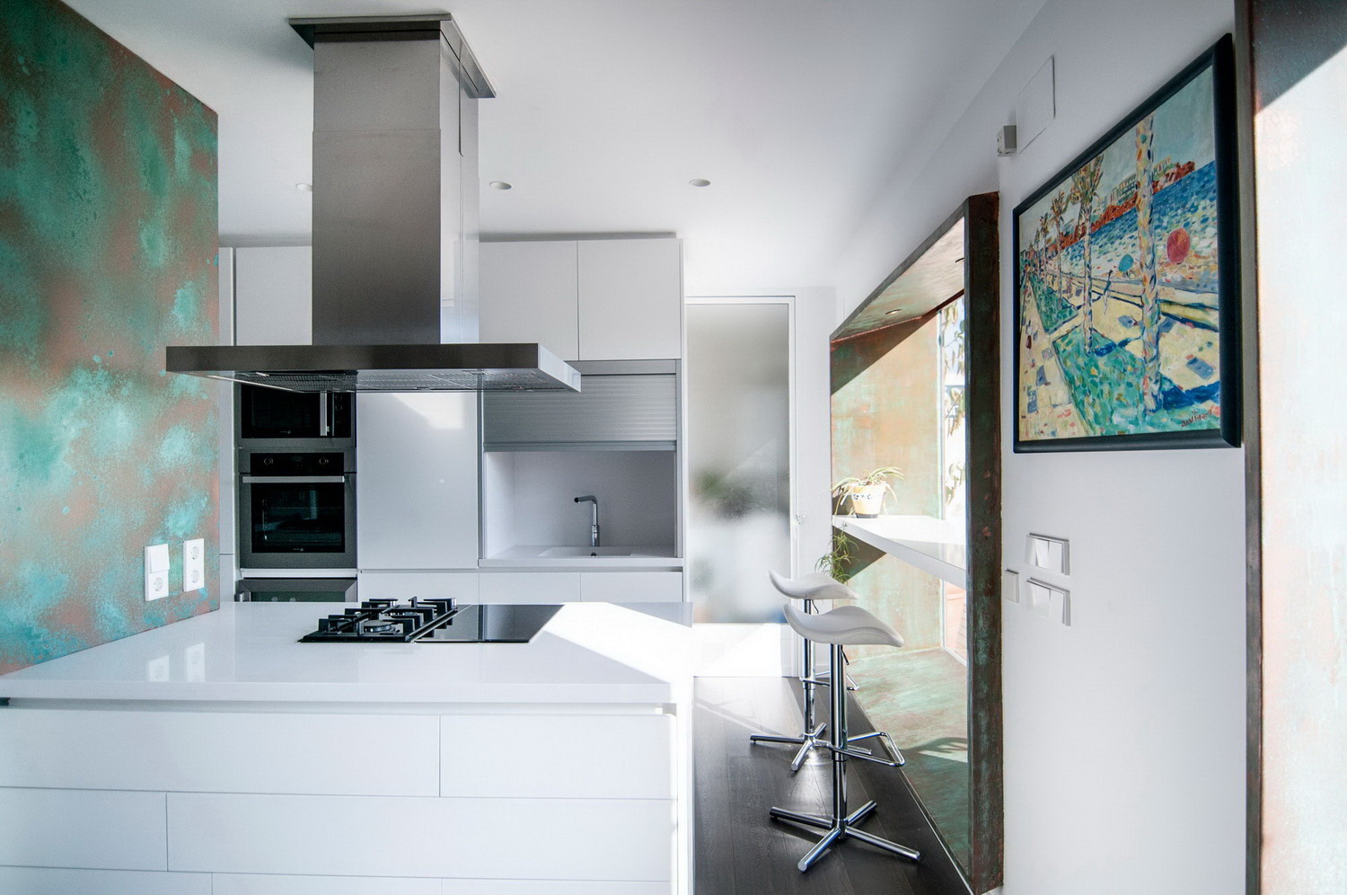 西班牙瓦伦西亚木制阁楼——活力橙色点亮生活空间-13