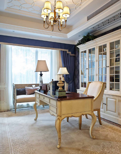 女主人的法美混搭之家丨美禾设计-18