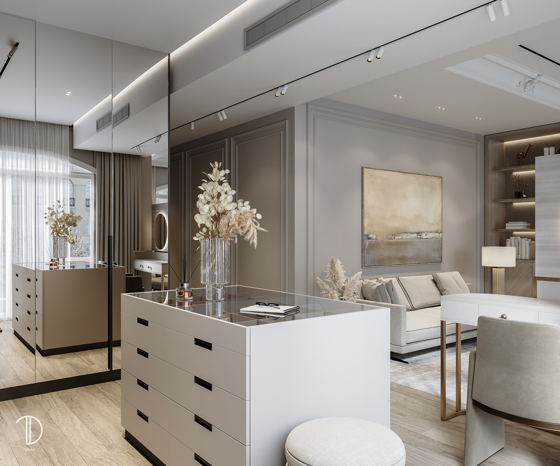 STONE PARK 别墅室内设计-45