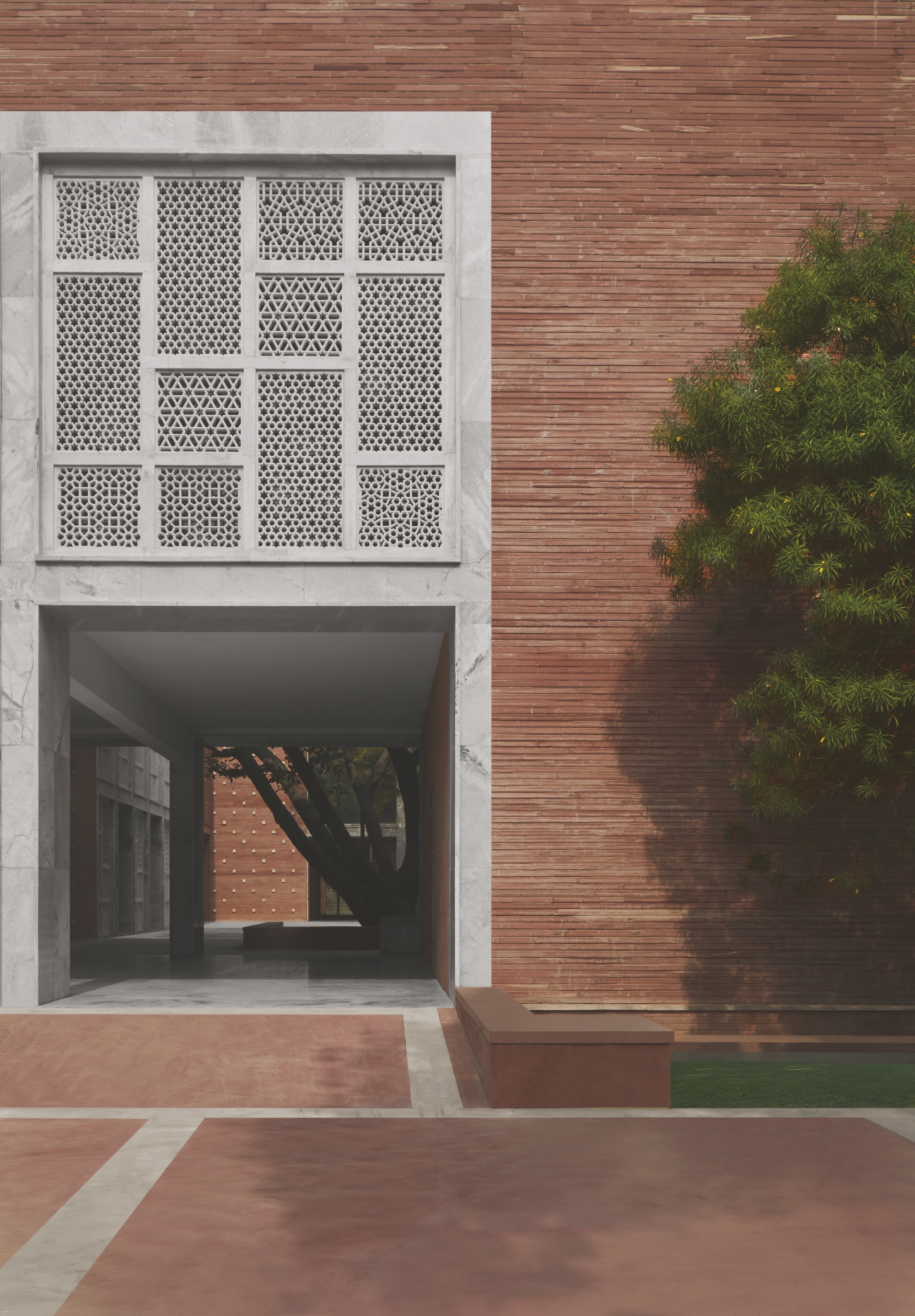 胡马雍陵遗址博物馆丨印度新德里丨Vir.Mueller Architects-35