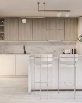 Modern Kitchen Interior | Japandi Interior Design