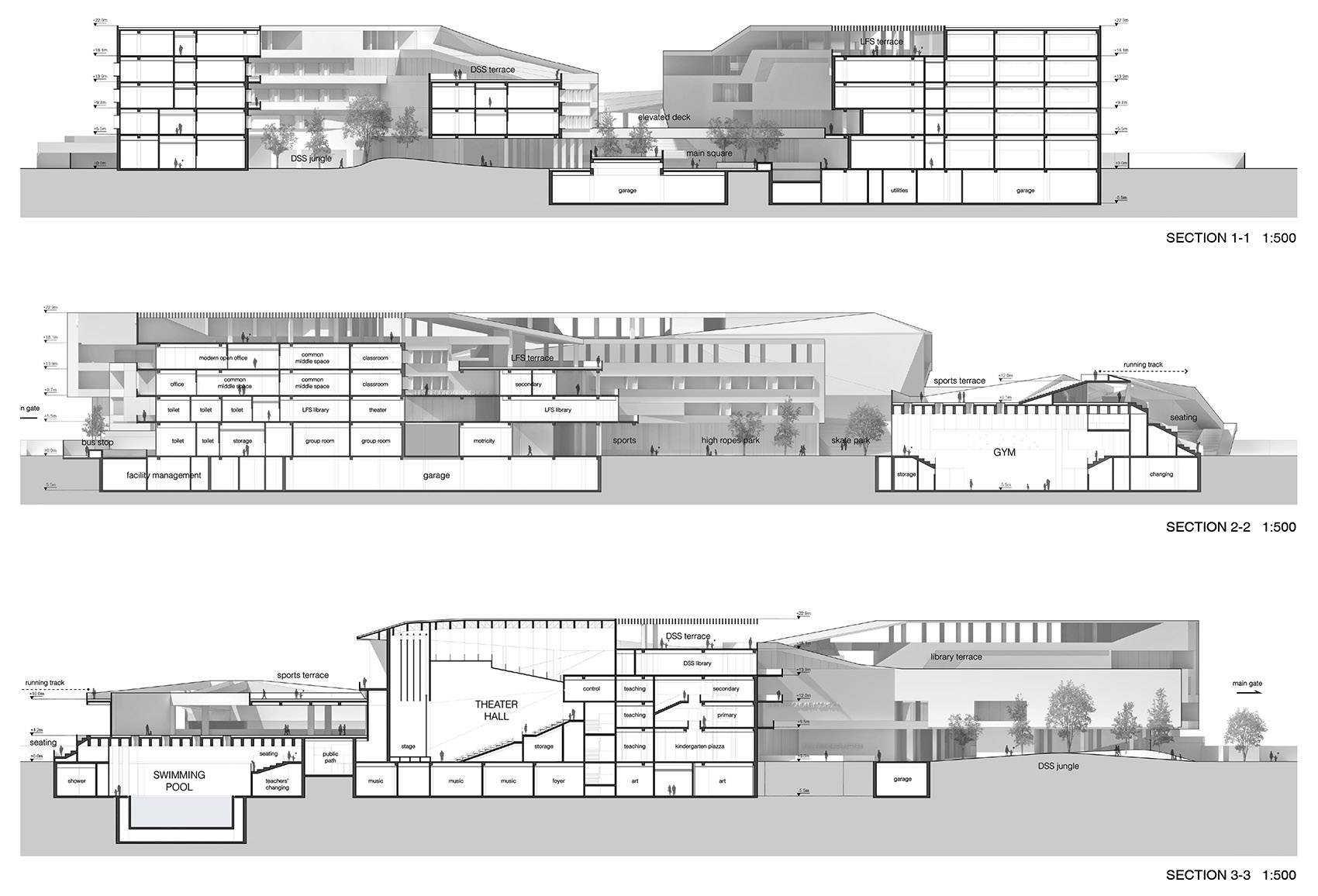 上海德法学校 / 临界工作室 + 蔺科-63