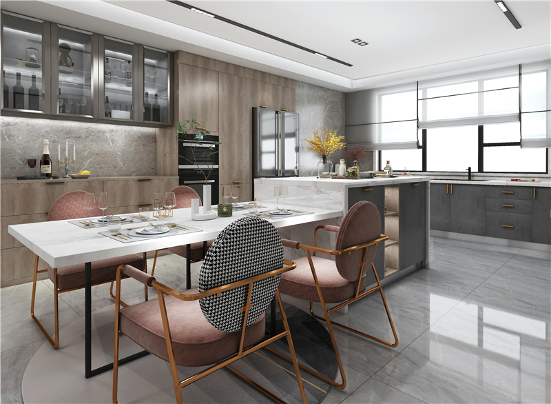 150㎡现代轻奢风住宅设计丨刘成倩-52