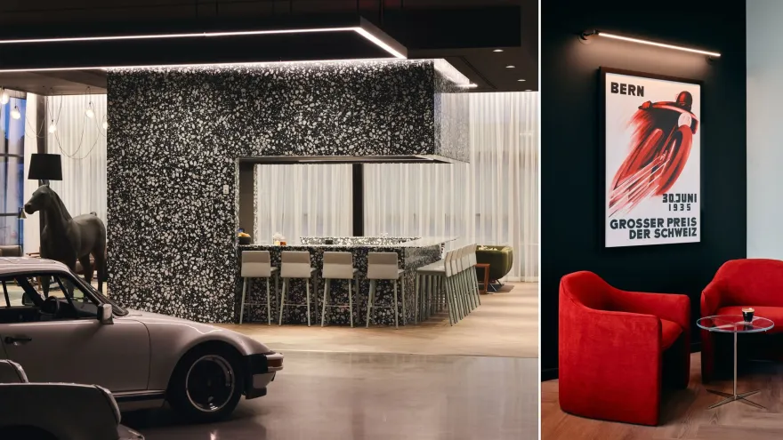 海岸汽车俱乐部丨美国新泽西丨Marc Thorpe Design + Architecture-13