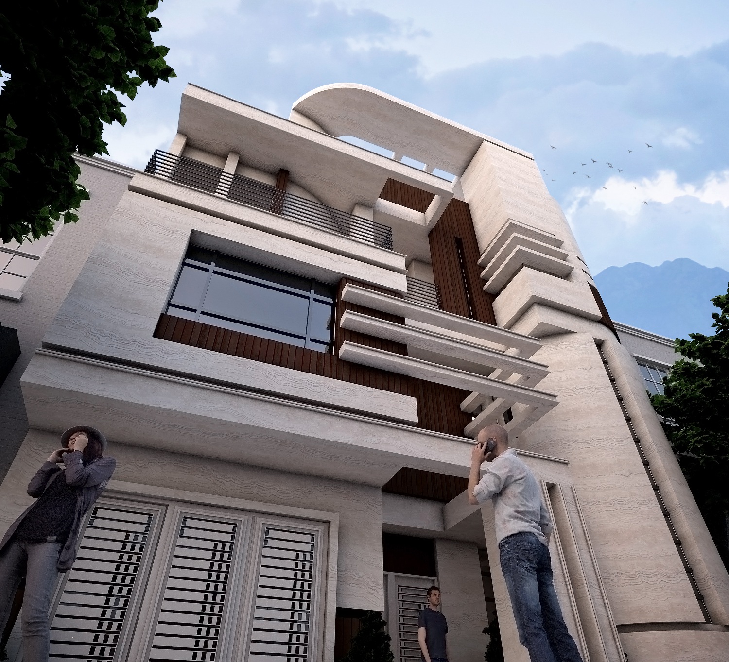 Mostafa Shahbazian & Partners 打造 5000-10000 平方英尺私人住宅-4